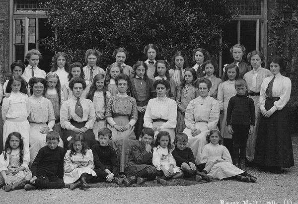 Children at Brook Hall School